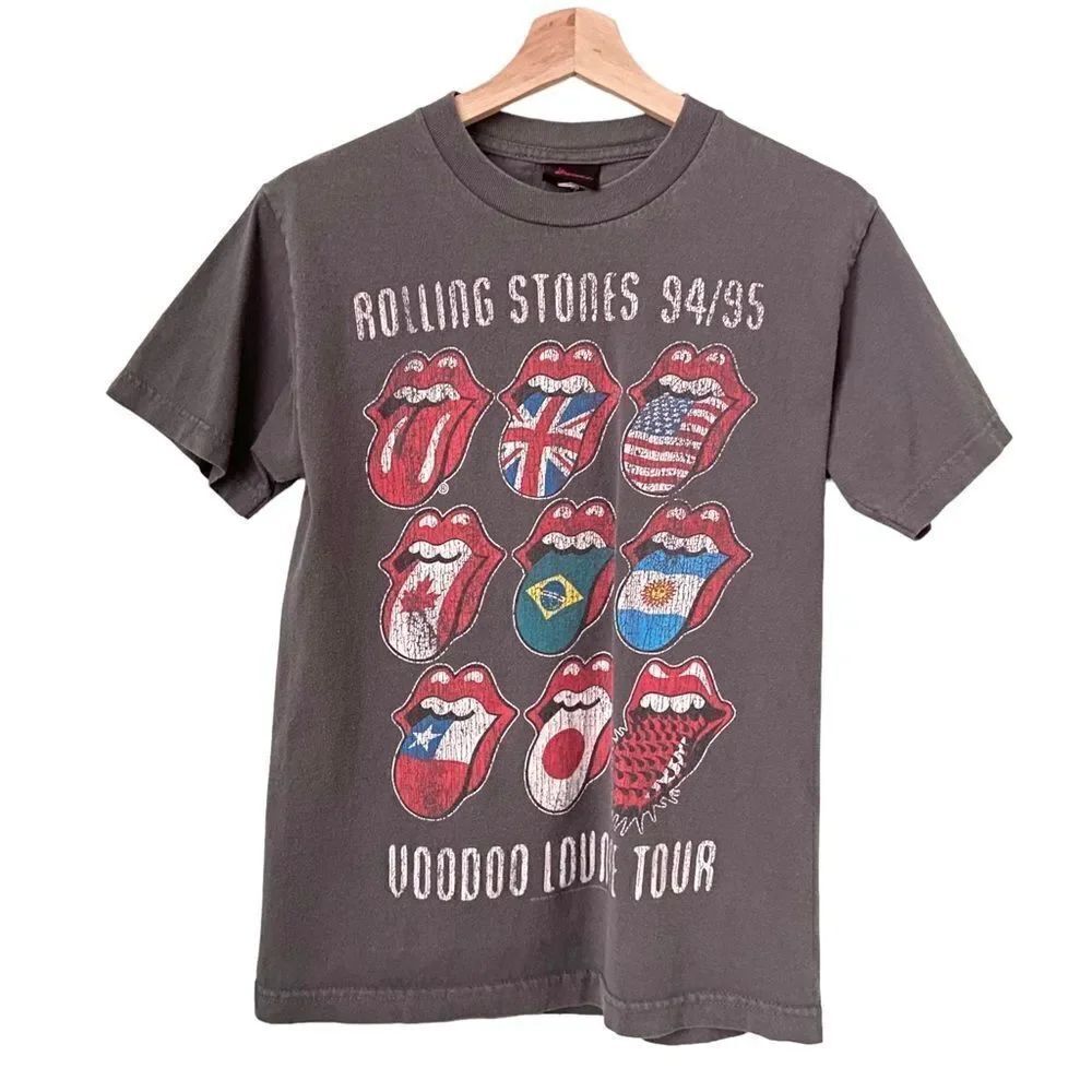 Bravado Rolling Stones 94/95 Voodoo Lounge Tour Shirt in Size Small